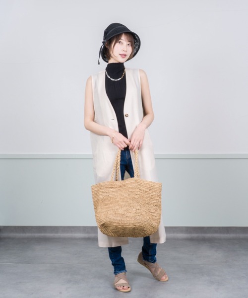 美品　MADE IN MADA　カゴバッグ MADE IN MADA かごバッグ カゴバッグ 「MADE /メイドインマダ