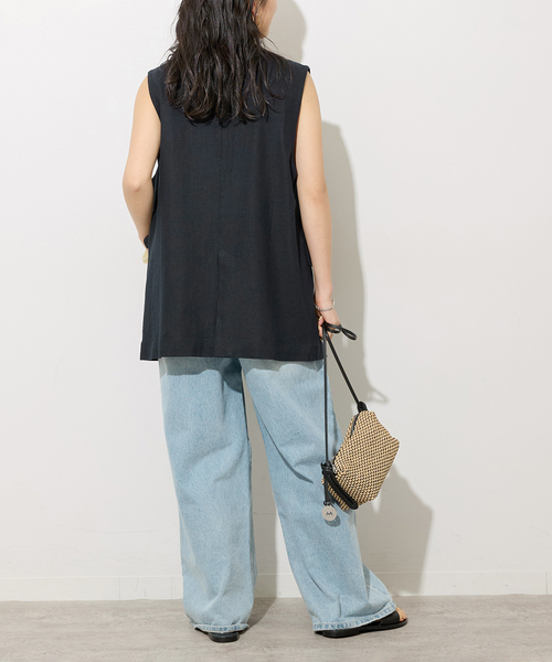 JOURNAL STANDARD relume ジレ　未使用　限定お値下げ JOURNAL STANDARD relume コート アウター 「追加」リネン