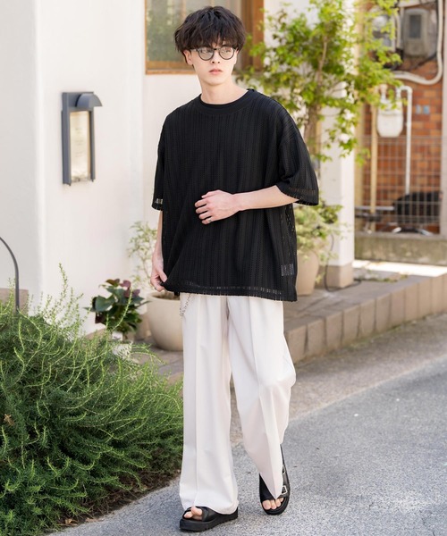 ☆ ホワイト×ブラック ☆ Mサイズ ☆ ランダムストライプアンサンブル  アンサンブル レディース ストライプアンサンブル トップス 楽天市場】ストライプ（アンサンブル｜トップス）：レディース