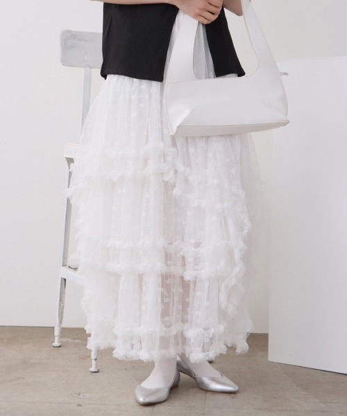 チュールフリルスカート fifth スカート チュールフリルスカート : ZOZOTOWN Yahoo!店