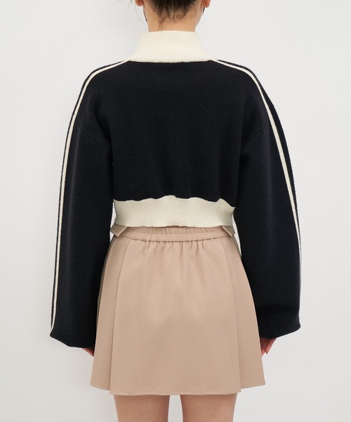 「SPIRALGIRL」 ジップアップブルゾン FREE ブラック レディース_画像2