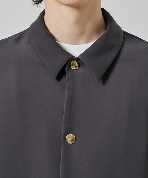 CULLNI シャツ 別注 SHORT SLEEVE COACH JACKET メンズ