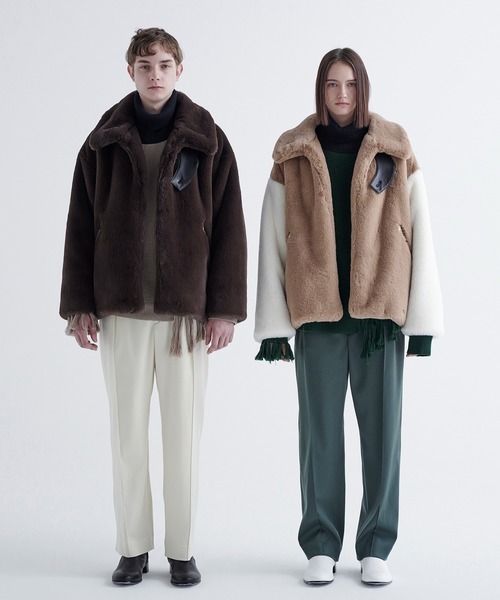 「CULLNI」 長袖ニット 1 ブラック メンズ_画像2