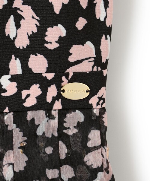 美品 TOCCA FLOWER PETALS CARPET 花柄ワンピース TOCCA（トッカ） ワンピース FLOWER PETALS CARPET ドレス : ZOZOTOWN
