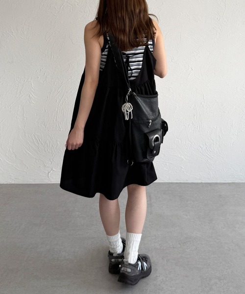 kutir（クティール） ワンピース アソートリボンティアードミニキャミ