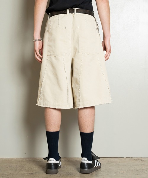 パンツ Cut-off Wide Shorts/カットオフワイドショーツ/洗える メンズ_21