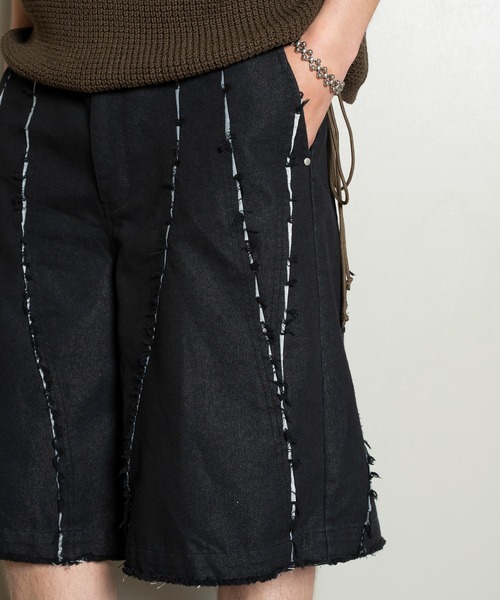 パンツ Cut-off Wide Shorts/カットオフワイドショーツ/洗える メンズ_11