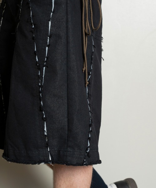 パンツ Cut-off Wide Shorts/カットオフワイドショーツ/洗える メンズ_12