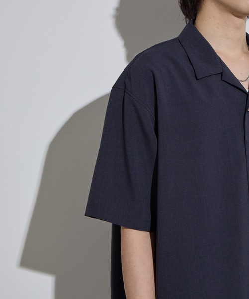 SLICK（スリック） シャツ 半袖 「SLICK/スリック」Worsted Airy Open