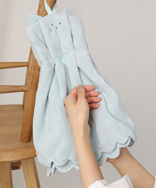 タオル ネコ ふわふわ ループ付き ドレスタオル : ZOZOTOWN Yahoo!店