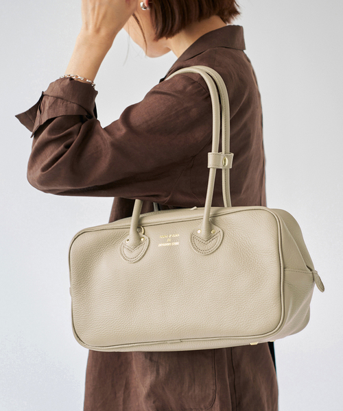 YOUNG&OLSEN EMBOSSED LEATHER M バッグ　　イエナ ヤングアンドオルセン エンボス レザートート M – YOUNG & OLSEN
