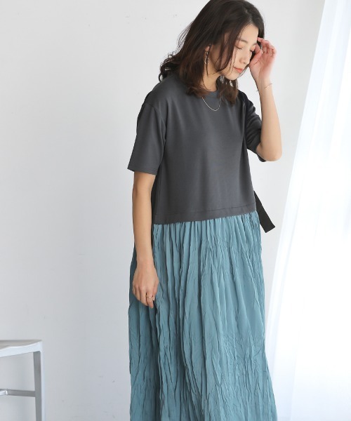 Bou Jeloud ワンピース 「はあちゅう×Bou Jeloud」ワッシャー