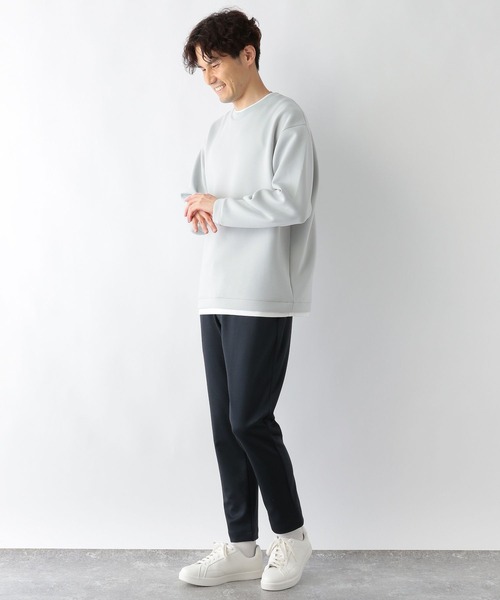 「GLOBAL WORK」 長袖Tシャツ SMALL スカイブルー メンズ