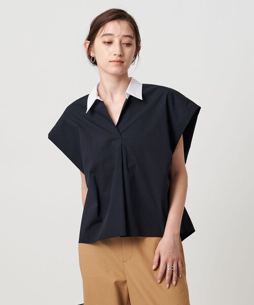 UNITED ARROWS - united arrows ブラウス UNITED ARROWS｜バイカラー パイピング ブラウス | Rakuten