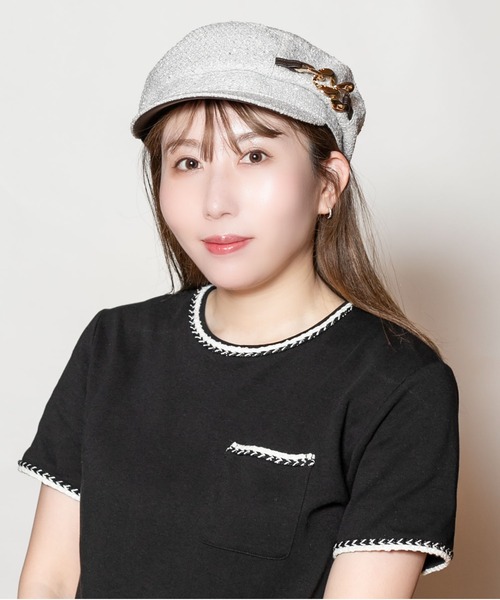 新品CA4LA TILDA キャスケット　カシラ CA4LA（カシラ） 帽子 キャスケット TILDA レディース : ZOZOTOWN