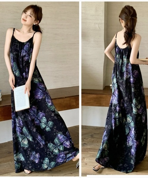 gossip!ロサンゼルス ワンピース レトロムード＊カップ付き
