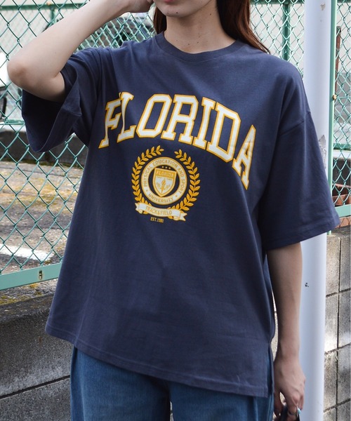 tシャツ 「spiritoso」フロリダカレッジTシャツ レディース | spiritoso | 06