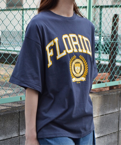 tシャツ 「spiritoso」フロリダカレッジTシャツ レディース | spiritoso | 07