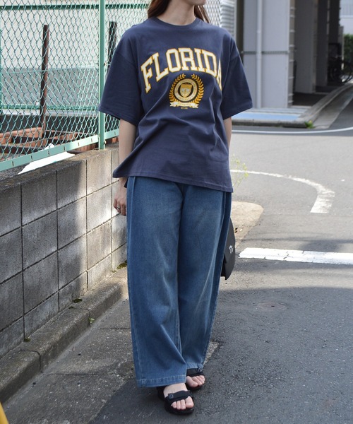 tシャツ 「spiritoso」フロリダカレッジTシャツ レディース | spiritoso | 08