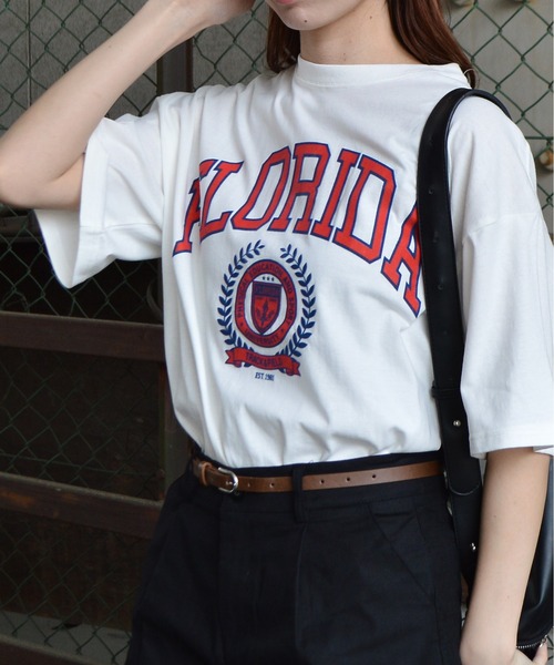 tシャツ 「spiritoso」フロリダカレッジTシャツ レディース | spiritoso | 10
