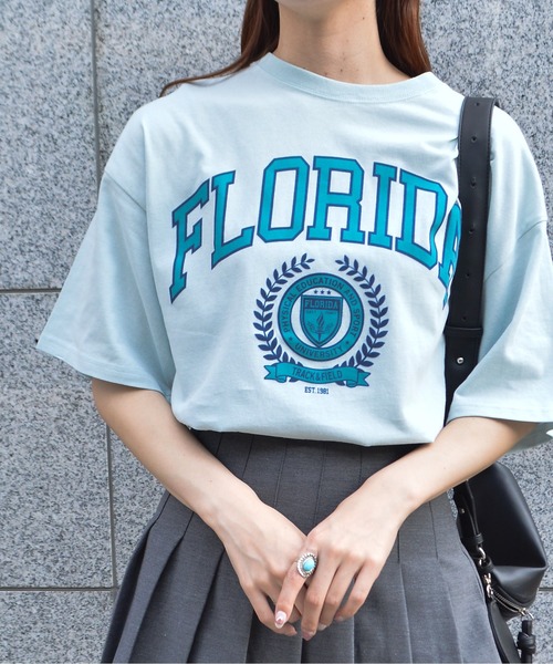tシャツ 「spiritoso」フロリダカレッジTシャツ レディース | spiritoso | 13