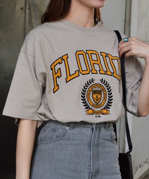 tシャツ 「spiritoso」フロリダカレッジTシャツ レディース | spiritoso | 17