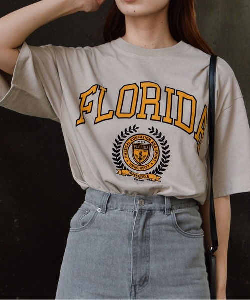 tシャツ 「spiritoso」フロリダカレッジTシャツ レディース | spiritoso | 19