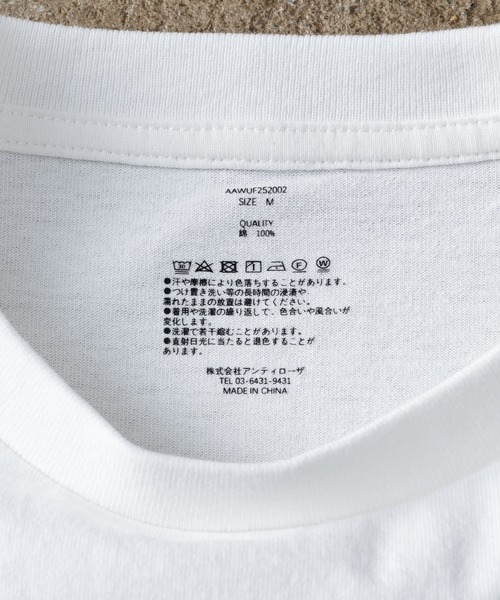 ADAMASTE Tシャツ Lサイズ 短丈 ADAMASTE 「ADAMASTE」 半袖Tシャツ LARGE ホワイト メンズ