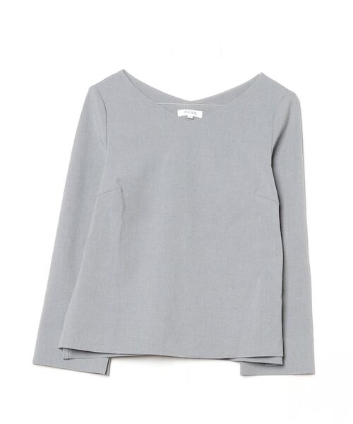 PLST 「PLST」 長袖ブラウス M グレー レディース : ZOZOTOWN