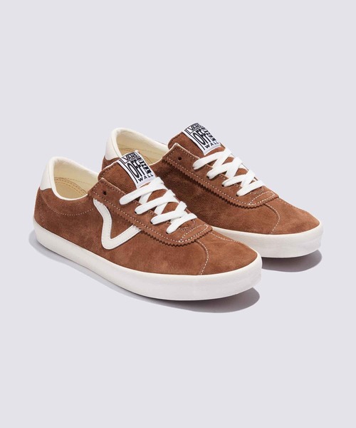 VANS（ヴァンズ） スニーカー スポーツロー ピッグスエード メンズ