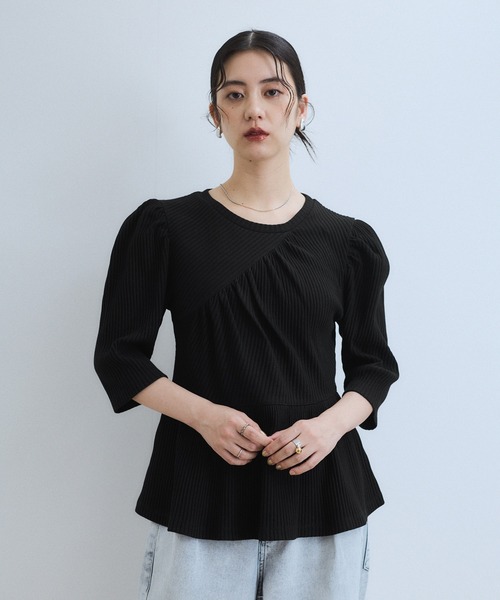 ADAM ET ROPE'（アダムエロペ） tシャツ 「WEB限定」ハーフスリーブ