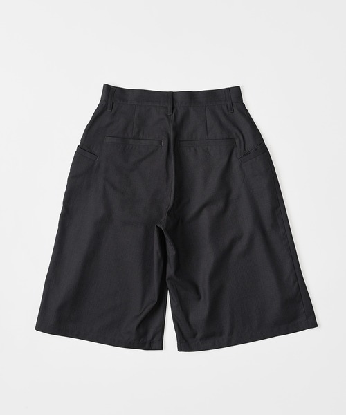 WISH FOR EVER パンツ ASSORT CROSS TUCK BAGGY SHORTS