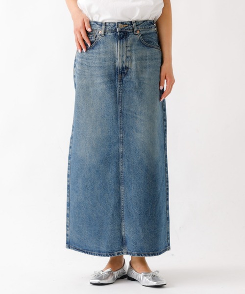 SOMETHING（サムシング） デニムスカート 「SOMETHING/サムシング