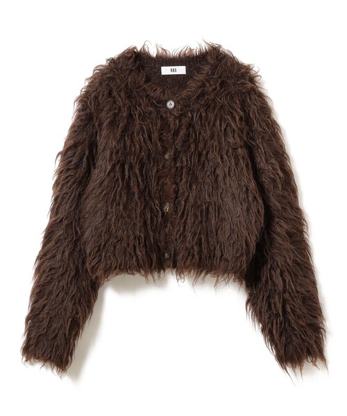 Ray BEAMS（レイ ビームス） カーディガン RBS / ミックスシャギー