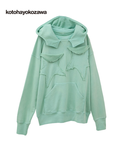 CONVERSE TOKYO パーカー 「kotohayokozawa」STAR PATCH HOODIE (SET