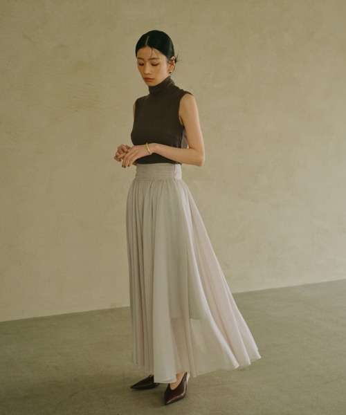 SALE‼️新品】anuans アニュアンス エアリーフレアスカート エアリーフレアスカート（スカート）｜anuans（アニュアンス）の