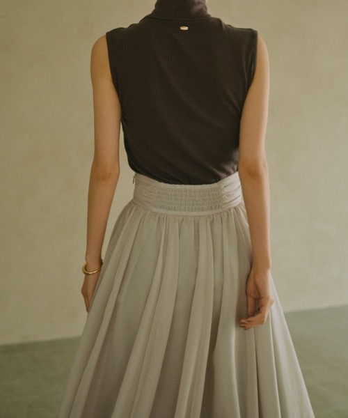 anuans 【定価税込18,700円！新品タグ付き♡】ベージュ ロングスカート anuans スカート エアリーフレアスカート : ZOZOTOWN Yahoo!店