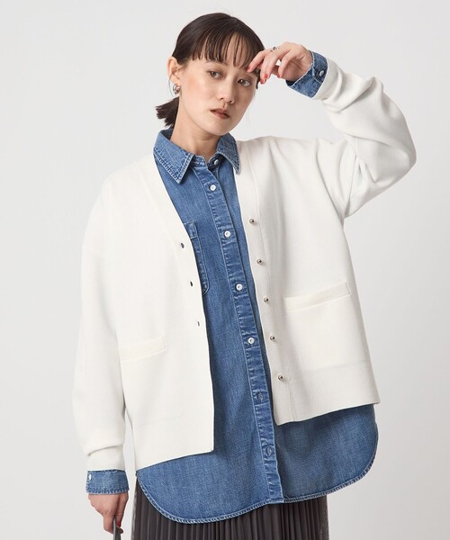 green label relaxing（グリーンレーベルリラクシング） カーディガン