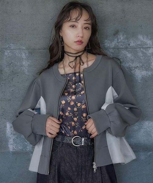 HARE（ハレ） カーディガン イソザイドッキングコンパクトカーディガン