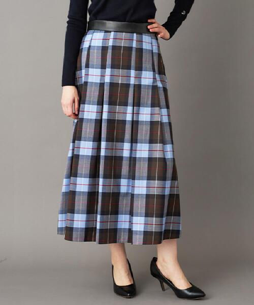DRESSTERIOR（ドレステリア） スカート チェックタックソフトプリーツ