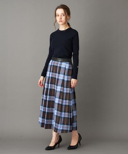 DRESSTERIOR（ドレステリア） スカート チェックタックソフトプリーツ