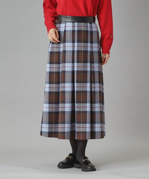 DRESSTERIOR（ドレステリア） スカート チェックタックソフトプリーツ