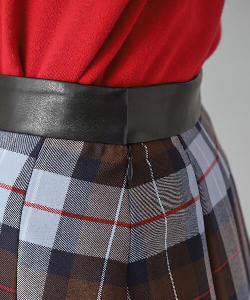 DRESSTERIOR（ドレステリア） スカート チェックタックソフトプリーツ