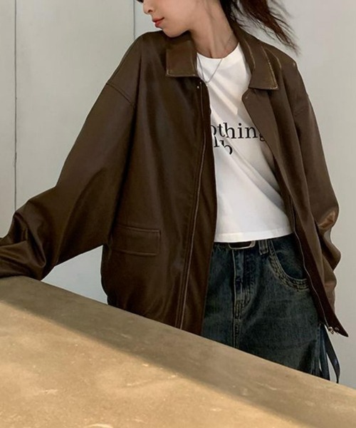 MAISON DE THERESE（メゾン ド テレーズ） ジップアップブルゾン FREE