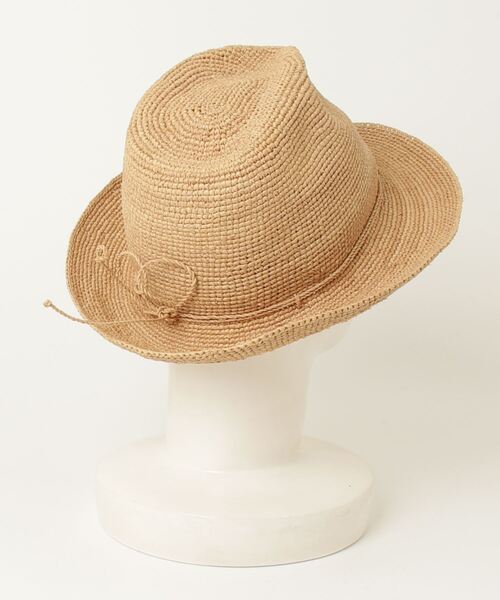 「Helen Kaminski」 リボンストローハット - ベージュ レディース_画像2