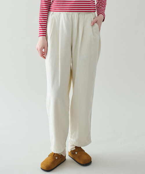 ORCIVAL（オーシバル） パンツ | 起毛コットンツイル イージーパンツ