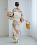 着物 袷着物 ニコアンティーク 糸菊浪漫 レディースの詳細画像4