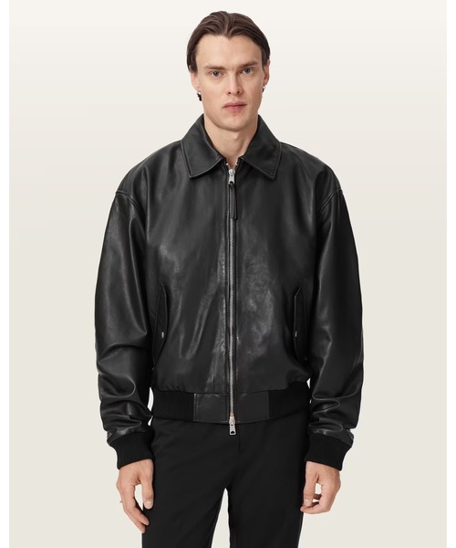 ALLSAINTS（オールセインツ） ma1 ma-1 MARCO OVERSIZED LEATHER