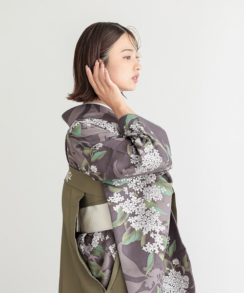 KIMONOMACHI 着物 レディース袴セット 卒業式 女性 4点セット「二尺袖+