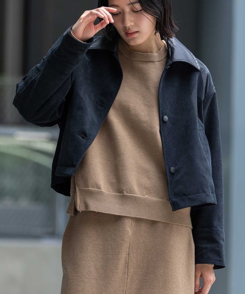 Munich（ミューニック） カバーオール ナノコーデュロイ＆デニム×Octa